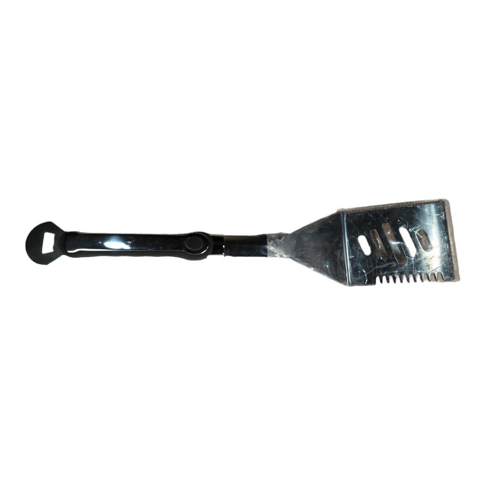 MR. BBQ Spatula With Kickstand Stainless Steel With Bottle Opener